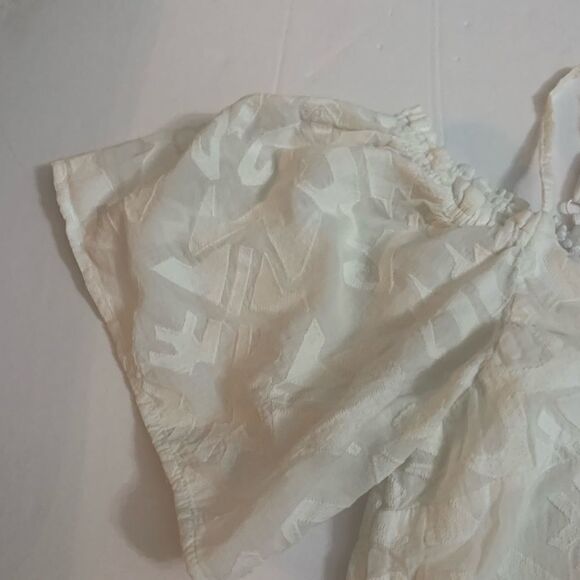 Parker White Babydoll style dress - Picture 7 of 7